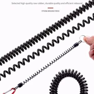 61UoxITI7OL._AC_SY741_ 1Pcs Outdoor Tactical Lanyard Spring Rope Hiking Camping Fishing Anti-lost Phone Keychain Molle Backpack Attactment Spring Strap (Random Color)-B0DF6RB4J2