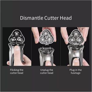 YMJR Replacement Shaver Electric Blade Shaver Head 3D Float Tripe Blade Electric Shaver Cutter Suitable for Enchen. Suitable for Blackstone-B0B3T9KXH5