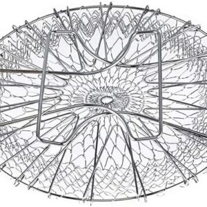 61bkwDcyp8L._AC_SX569_ Stainless Steel Foldable Steam Rinse Strain Fry French Chef Basket Magic Mesh Basket Strainer Net Kitchen Cooking Tools-B0F1Z5R4WL