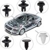 [25 Pcs] Car 8mm Hole Plastic Rivets Fastener Push Clip Black Auto Vehicle Door Trim Panel Retainer Fastener Clips-B0CKLWYQ5J