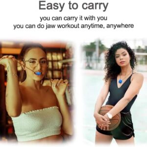 61swnr3NtLL._AC_SL1001_ 1pcs Fitness Jawline Exercise Stress Ball Face Jaw Exerciser Trainer Muscle Simulator for Cheekbones Trainer Jawliner Jaw Liner (Blue)-B0DYVQ1X3Z