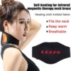 Neck Support Massager 1Pcs Tourmaline Self-heating Neck Belt Protection Spontaneous Heating Belt Body Massager-B0DZP1MJXP