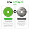 [ 1Pc ] 100mm Small Glass Cutting Disc Diamond Marble Saw Blade Ceramic Tile Jade Special Polishing Cutting Blade Sharp Brazing Grinding Disc (Gold)-B0DJ1S748L