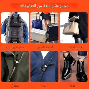 Quick Repair Zippers - 3 Sizes Zipper Repair Kit with Replacement Sliding Teeth for Complete Sewing Solutions and Easy Repairs (3 Sizes) random-B0DZ3P9Q1W