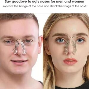 (My(1Pcs) Nose Up Lifting Shaping Shaper Orthotics Clip Beauty Nose Slimming Massager Straightening Clips Tool Nose Up Clip Corrector-B0CFK97P6K
