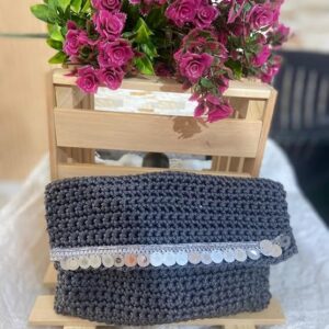 71AYNbxIVuL._AC_SY741_ (1) Handmade Crochet Portfied Bag - شنط بورتوفيه سيدات من الكورشيه صناعه يدوية (CO013E)-B0D7WZQLJ4