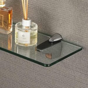 Glass Shelf Bracket, Duckbill Clip Shelf Bracket, 2PCS Adjustable Wood/GlassShelf Bracket for 5-25mm Thickness Shelf Glass Shelf-B0DZFT8C3G