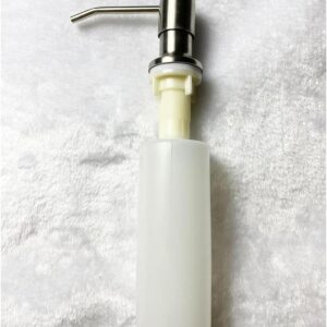 1Pcs Sink Soap Dispenser, Kitchen Soap Dispenser, Built in Desk Mount Liquid Lotion Kitchen Countertop Soap Dispenser, Large Capacity Bottle,Chrome-B0CCLH24NM