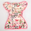 1Pcs One Size Baby Cloth Diaper Cover Nappy Waterproof Double Gusset 4-13kg - Reusable and washable (DC48FOX)-B0DYZNNM3M