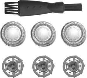 Replacement Shaver Head For 3Pcs NEW SH30 Razor Blades Head Meshs For 1000 2000 3000 4000 5000 Series Shaver Bit spare parts - As Shown - Without Wings-B0DHXFMZ2R