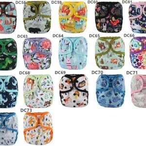 71qAG-XrvsL._AC_SX569_ 1Pcs One Size Baby Cloth Diaper Cover Nappy Waterproof Double Gusset 4-13kg - Reusable and washable (DC75)-B0DYZMXQ6L