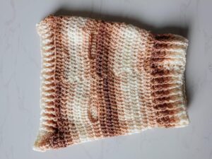 Dog and Cats HandMade Crochet Shirt, (Neck Diameter 18Cm up to 25 Cm Max - Body Diameter 25 Cm up to 39Cm Max Round) Winter Pet Dog Clothes Crochet a winter jacket for pets as shown-B0DN1HFXHP