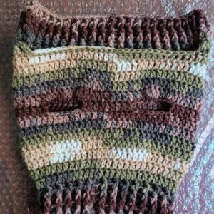 Dog and Cats HandMade Crochet Shirt, (Neck Diameter 16~24 Chest Diameter 25~40 Max Round) Winter Pet Dog Clothes Crochet a winter jacket For Pets-CODE WME940-B0DQQ36JR7