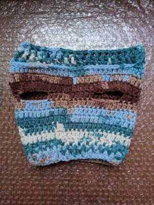 Dog and Cats HandMade Crochet Shirt, (Neck Diameter 14~22 Cm Chest Diameter 23~31 Cm Max Round) Winter Pet Dog Clothes Crochet a winter jacket For Pets-CODE TW60-B0DQQ498RD