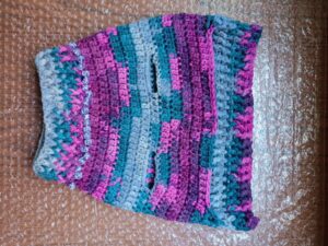 Dog and Cats HandMade Crochet Shirt, (Neck Diameter 16-23 Cm Chest Diameter 25-38 Cm Max Round) Winter Pet Dog Clothes Crochet a winter jacket For Pets-CODE OM200-B0DQQ7YFFH