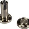 Gedotec Door Magnet Door Stopper | H3685 | 1 Piece | Stainless Steel Look | Magnetic Door Holder | Solid Metal | Door Stop with 5 kg | Stop for Bedroom Doors-B07C9D1XWQ