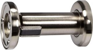 Gedotec Door Magnet Door Stopper | H3685 | 1 Piece | Stainless Steel Look | Magnetic Door Holder | Solid Metal | Door Stop with 5 kg | Stop for Bedroom Doors-B07C9D1XWQ