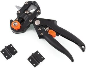 Signstek Gardening Fruit Tree Branch Grafting Cutting Tool Professional Pruner Shear Snip with 2 Extra Blades & Grafting TapeB00JRWFGWE