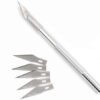MySouq-6 Carving Blades Wood Scalpel Hand Crafting Sculpture Engraving Knife DIY Tool-B07MWY2MKB