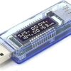 MySouq-3 in 1 Battery Tester Voltage Current Detector Mobile Power Voltage Current Meter USB Charger Doctor-B091J7NCHS