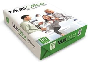 Multi Office A4 Size Copy Paper 80 gm. Pack of 500 Sheets, pack may vary-B09381LZWT