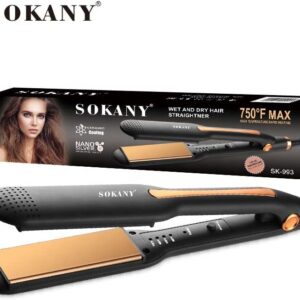 MySouqEg Sokany Professional Hair Straightener SK-993 - Salon-Quality Styling at Home-B0BFXGXQ1H