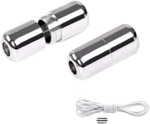 1 Pair Metal Lock NO TIE Shoelaces Stretched Lazy Round Shoe Lace slip-on Shoelaces Elastic Laces Shoestrings-B0CCV65K8Z