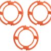 MySouq-Store [ 1 Set ] 3PCS Orange Blade Retaining Rings For Norelco Series 7000 9000 RQ12 Models Personal Care Appliance Part-B0CWC7KT2Y