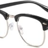 MySouq-Store Half Frame Myopia Glasses Computer Goggles Finished Business Nearsighted Eyeglasses Diopter - مناسبة لقصر النظر حسب المقاسات المحددة-B0D9DGFJVT