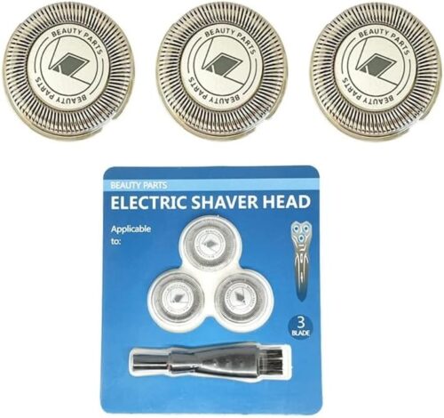 MySouq-Store SH71 Replacement Shaving Heads For Norelco Shaver Series 7000 And Angular-Shaped Series 5000, SH71/52 Easy Install 3 Pcs/Set-B0DB6776PB