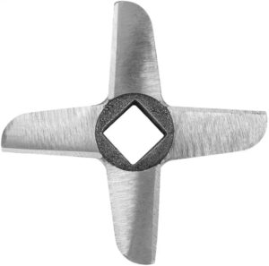 1pec Meat Grinder Blade Steel Grinder Blade shaped Stand Mixer Replacement Part Meat Cutter Food Mincer -Before Buy Be Sure of the old measuring Carefully See Second Photo (#32)-B0DFTVF7M2