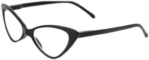Women Cat Eye Reading Glasses Anti Blue Light Magnifying Computer Glasses Clear Lens Black Frame Plus Reading Glasses As Shown-B0DQH8DMYG