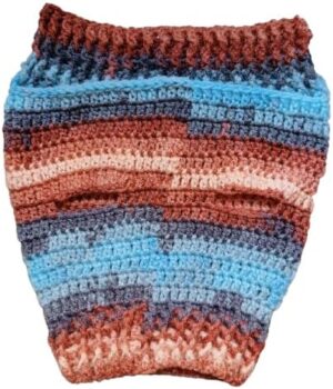 e Dog and Cats HandMade Crochet Shirt, (Neck Diameter 16~23 Chest Diameter 25~36Cm Max Round) Winter Pet Dog Clothes Crochet a winter jacket For Pets-CODE HM90-B0DQQ3QPC5