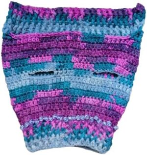 Dog and Cats HandMade Crochet Shirt, (Neck Diameter 16-23 Cm Chest Diameter 25-38 Cm Max Round) Winter Pet Dog Clothes Crochet a winter jacket For Pets-CODE OM200-B0DQQ7YFFH