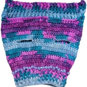MySouq-B0DQQ7YFFH Dog and Cats HandMade Crochet Shirt, (Neck Diameter 16-23 Cm Chest Diameter 25-38 Cm Max Round) Winter Pet Dog Clothes Crochet a winter jacket For Pets-CODE OM200-B0DQQ7YFFH