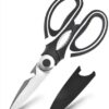 MySouq-Store 1PCs/Set - Kitchen Scissors Heavy Duty Scissors Utility Stainless Steel Scissor Multipurpose Sharp Scissor-Great for Vegetable, Fish, Bones, Nut, Meat, Turkey, Chicken, Flowers,-B0DSVSDWKR