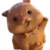 1Pcs Mini Small Wood Carving Zodiac Ornaments Cute Mouse Ox Tiger Rabbit Dragon Snake Animal Decor Office Desktop Decor Kids Gift Home Small Gifts Remain (Small Cat)-B0DZVBDWH9