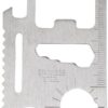 11 in 1 Stainless Steel Credit Card Pocket versatile Tool -silver-B0DZX1QYWK