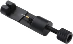 1Pc - Watchband Tools Watches Strap Repair Detaching Device Kits Disassembly Watch Band Opener Adjust Tool Remover Link Accessories Hard Plastic Design, Random Color May Apply-B0F11QL49C