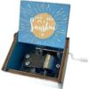 MySouqEg - Store Music Box New Addition You Are My Sunshine Music Box Hand-Cranked Music Box SunFlower Edition,(Blue Edition D)-B0F11YZZNL