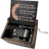 MySouq-Store Music Box New Addition You Are My Sunshine Music Box Hand-Cranked Music Box SunFlower Edition,(Black Edition E)-B0F12G6RZS