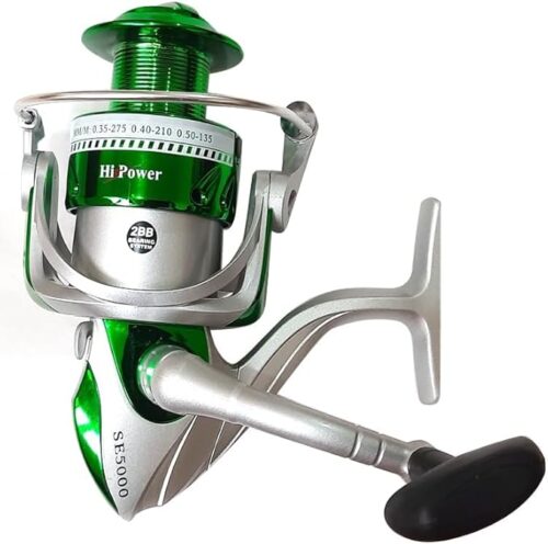 MySouq-Store Spinning Reels Saltwater Freshwater Fishing Reel Ultralight Metal Frame Smooth and Tough High Speed Fishing Reels - 5000 Series-B0F1C6WDWS