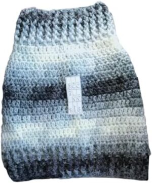 Dog and Cats HandMade Crochet Shirt Winter Pet Dog Clothes Crochet a winter jacket for pets as shown Select Size Carefully Select your Color, ((SR15129) Neck17~27CM-Chest27~41Cm)-B0DZD9SXX1