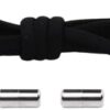 Long Life Elastic No Tie Shoe Laces For Adults,Kids,Elderly,System With Elastic Shoe Laces(2 Pairs), 02-black, X-Large-B0CCV2DRGB