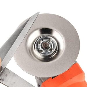 MySouqEg.Store 100mm 400 Grits Emery Sharpening Disc Abrasive Disc Angle Grinder Accessories Angle Grinding Wheel-B0F222Z76M