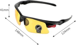 Driving Anti-Glare Polarized Sunglasses Goggles Eyewear Night Vision Drivers Goggles Interior Accessory Protective Man Glasses-B0DYZ48HG4