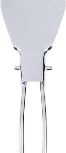[ 1Pcs - As Shown -10x3.8cm ] Steel Durable Shoehorn Foldable Handle Easy to Carry For Men Women Shoes (0S01) Shoe Horn Stainless Steel Folding ShoeHorn-B0D3SGW7DQ