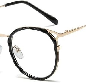 31-vvwahwWL._AC_SX679_ Anti-blue Light Cat Eye Plastic Titanium Crystal Cutting Glasses Frames Men Women Optical Fashion Computer EyeGlasses (مقاس موحد)-B0F54WSTL4