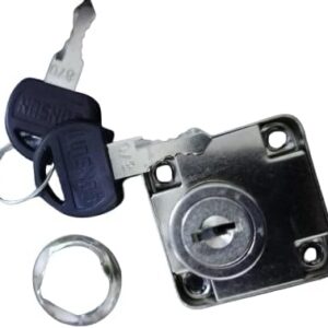 3145RK+pXTL._AC_SX450_ Drawer Lock Single Turn Normal Key | Chrome Plated | 3 Cm length -Z138 222C1-B0CP1BNX98