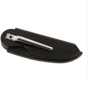 1 PC - Black Beard Comb Folding Pocket Clip Hair Mustache Beard Comb for Men 12Cm-B0CD2XSDVB